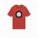 Camisetas Hombre Camiseta BEN SHERMAN Signature Target Raspberry