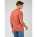Camisetas Hombre Camiseta BEN SHERMAN Signature Target Raspberry