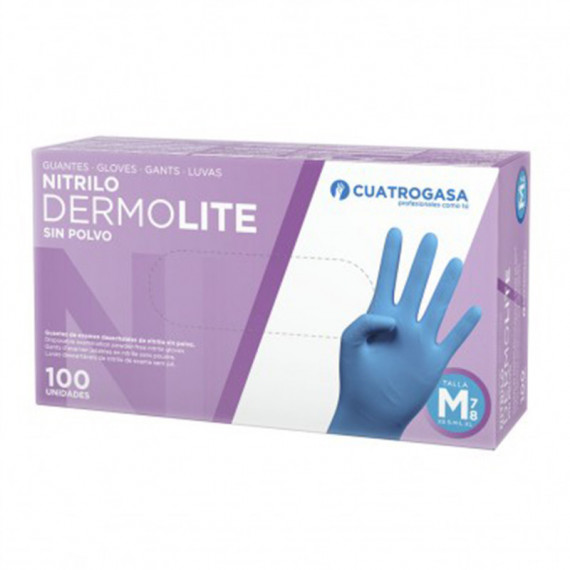 Guantes nitrilo sin polvo