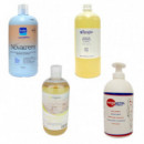 Pack novacrem 1L, aceite de almendras sin perfume, aceite limón y Thermactol gel
