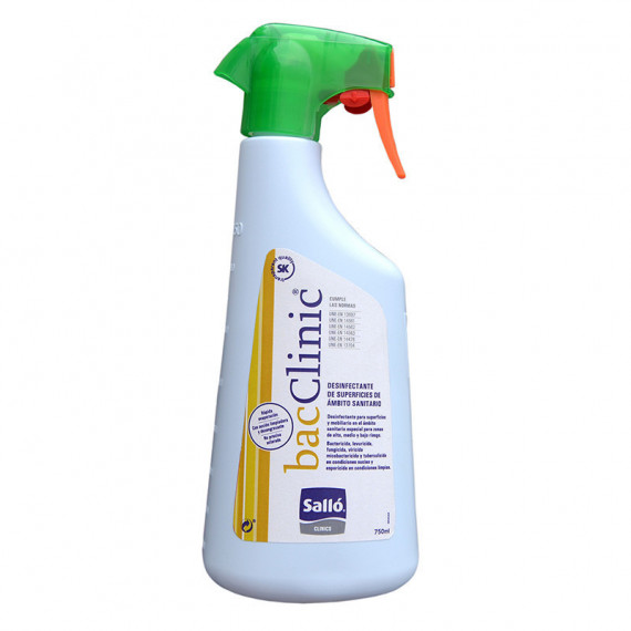 BacClinic 750 ml - 5 UNIDADES