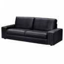 Kivik Sofa 3 Plazas Grann/bomstad Negro  IKEA