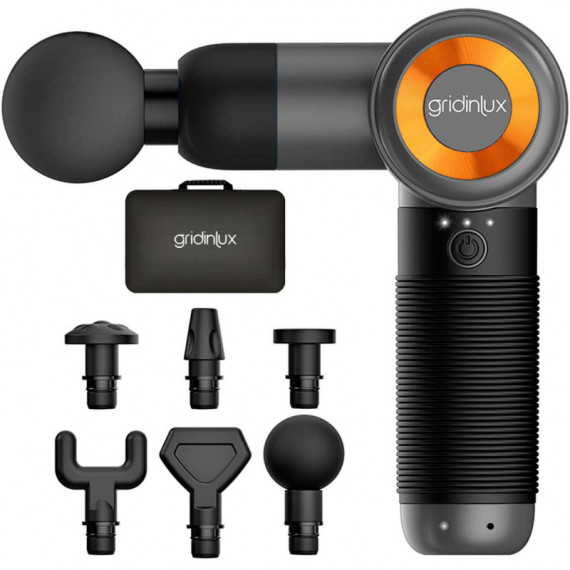 Pistola Masaje Muscular Masajeador Profesional 3 Modos  GRIDINUX