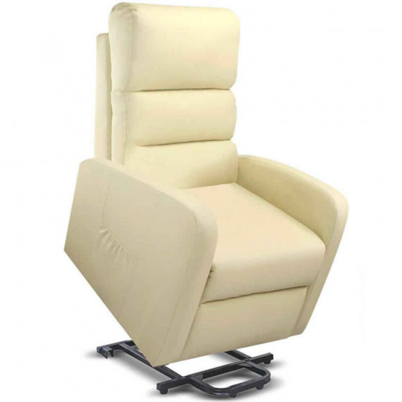 Sillón Relax Masaje Eléctrico Elevador Beige  GRIDINUX