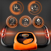 Bicicleta Estática Magnética Plegable Pantalla Lcd  GRIDINUX