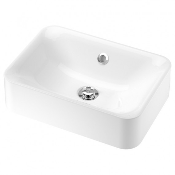 Horvik Lavabo Encimera 45X32 Blanco  IKEA
