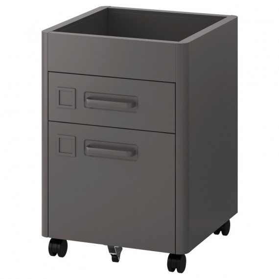 Idasen Cajonera/ruedas 42X61 Gris Oscuro  IKEA