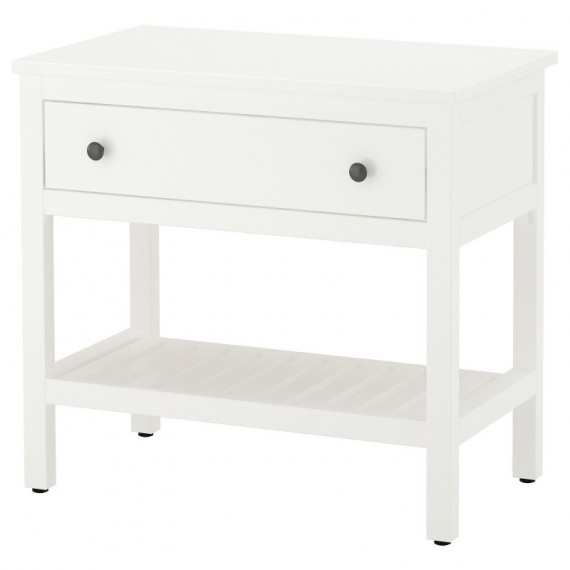 Hemnes Armario Lavabo Abierto 1 Cajon 80X48X76 Blanco  IKEA