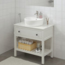 Hemnes Armario Lavabo Abierto 1 Cajon 80X48X76 Blanco  IKEA