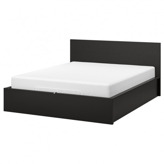 Malm Canape 140X200 Negro-marron  IKEA