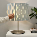 Loknas Pant Lamp 42 Azul/gri Plata  IKEA