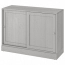 Havsta Armario/zocalo 121X47X89 Gris  IKEA