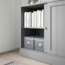 Havsta Armario/zocalo 121X47X89 Gris  IKEA