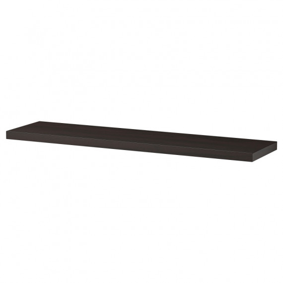 Bergshult Estante Pared 80X20 Negro-marron  IKEA