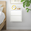 Eket ARMARIO/2 Cajones 35X35X35 Blanco  IKEA
