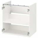 Enhet B Armario Lavabo con Baldas 60X40X60 Blanco  IKEA