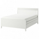 Idanas Cama/almacenaje 160X200 Blanco  IKEA