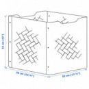 Bullig Caja 32X35X33 Bambu/marron  IKEA