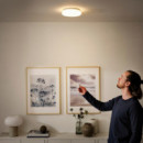 Stoftmoln Lamp Techo/pared 24 Reg Bl  IKEA