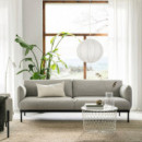 Applaryd Sofa 3 Plazas Lejde Gris Claro  IKEA