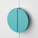 Begripa Tirador 130MM Turquesa Semicircular  IKEA