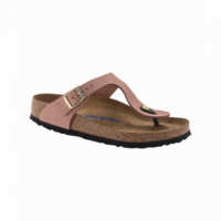 Calzado BIRKENSTOCK Gizeh Plantilla Blanda Piel Nubuc Old Rose - Guanxe Atlantic Marketplace