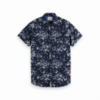 Camisas Camisa SCOTCH & SODA de Manga Corta con Estampado Completo