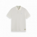 Polos Polo SCOTCH & SODA Melange con Logo Al Tono