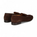 Mocassin Antifas en daim Moka LOTTUSSE