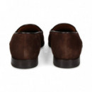 Mocassin Antifas en daim Moka LOTTUSSE
