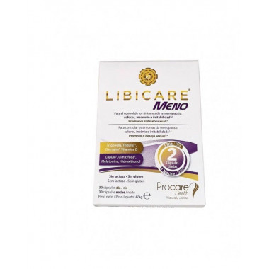 Libicare Meno 30 + 30 Capsulas  PROCARE HEALTH IBERIA