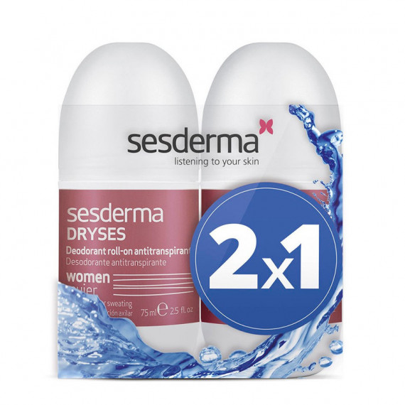 Dryses Duplo Desodorante Antitraspirante Roll-on Mujer  SESDERMA