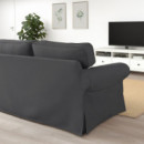 Ektorp Funda Sofa 2 Plazas Hallarp Gris  IKEA