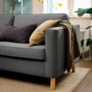 Parup Funda Sofa 3 Plazas Vissle Gris  IKEA
