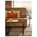 Olserod Mesa Auxiliar 53X50 Antracita/efecto Abedul Amarillo Oscuro  IKEA