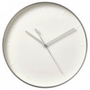 Mallhoppa Reloj Pared 35 Plateado  IKEA