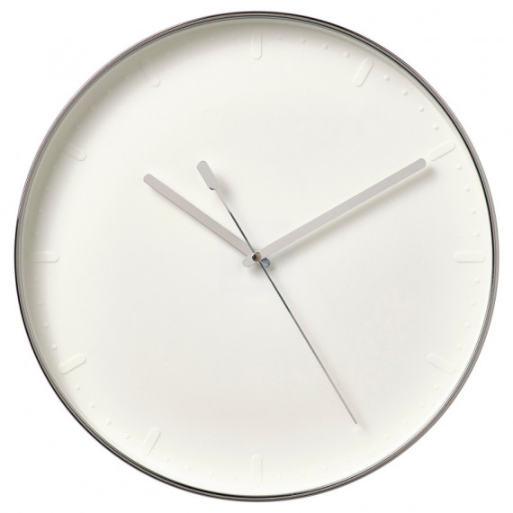 Mallhoppa Reloj Pared 35 Plateado  IKEA