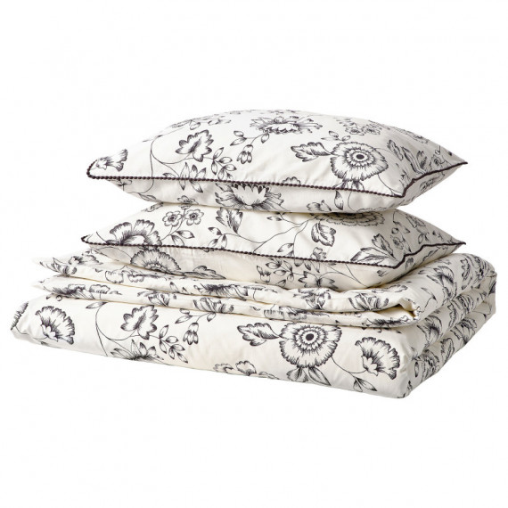 Jungfrunava Funda Edredon 240X220 Bl/gr  IKEA