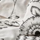 Jungfrunava Funda Edredon 240X220 Bl/gr  IKEA