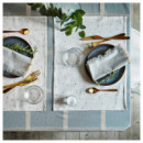 Nissoga Mantel 145X240 Azul  IKEA