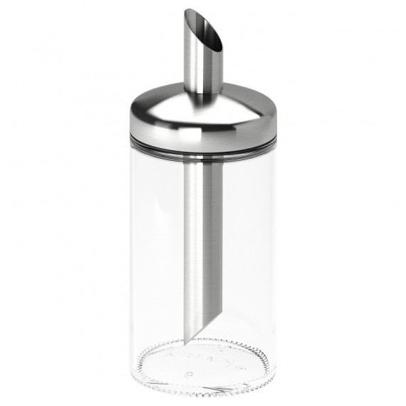 Dold Azucarero 15 Vidrio Acero Inox  IKEA