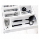Stodja Bandeja Utensilios 20X50 Blanco  IKEA