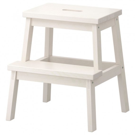 Bekvam Taburete Escalon 43X39X50 Blanco  IKEA