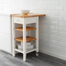 Stenstorp Camarera 45X43 Blanco/roble  IKEA