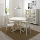 Ingatorp Mesa Extensible 110/155 Blanco  IKEA
