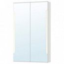 Storjorm Armario Espejo 2PUERTAS/ILUMINA 60X14X96 Blanco  IKEA