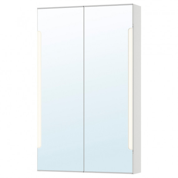 Storjorm Armario Espejo 2PUERTAS/ILUMINA 60X14X96 Blanco  IKEA