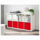 Drona Caja 33X38X33 Rojo  IKEA
