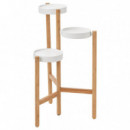 Satsumas Soporte Plantas 78 Bambu/blanco  IKEA