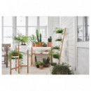 Satsumas Soporte Plantas 78 Bambu/blanco  IKEA